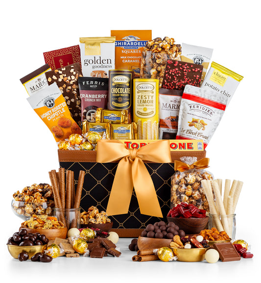 Golden Gourmet Supreme Gift Basket