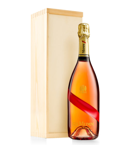 GH Mumm Rosé Champagne Crate