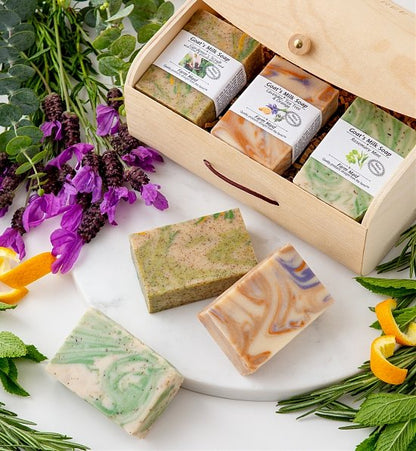 Farmer's Market Garden Goddess Soap Trio Gift Set