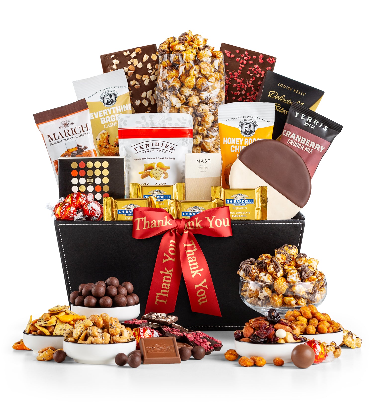 Metropolitan Gourmet Gift Basket with Thank You Ribbon