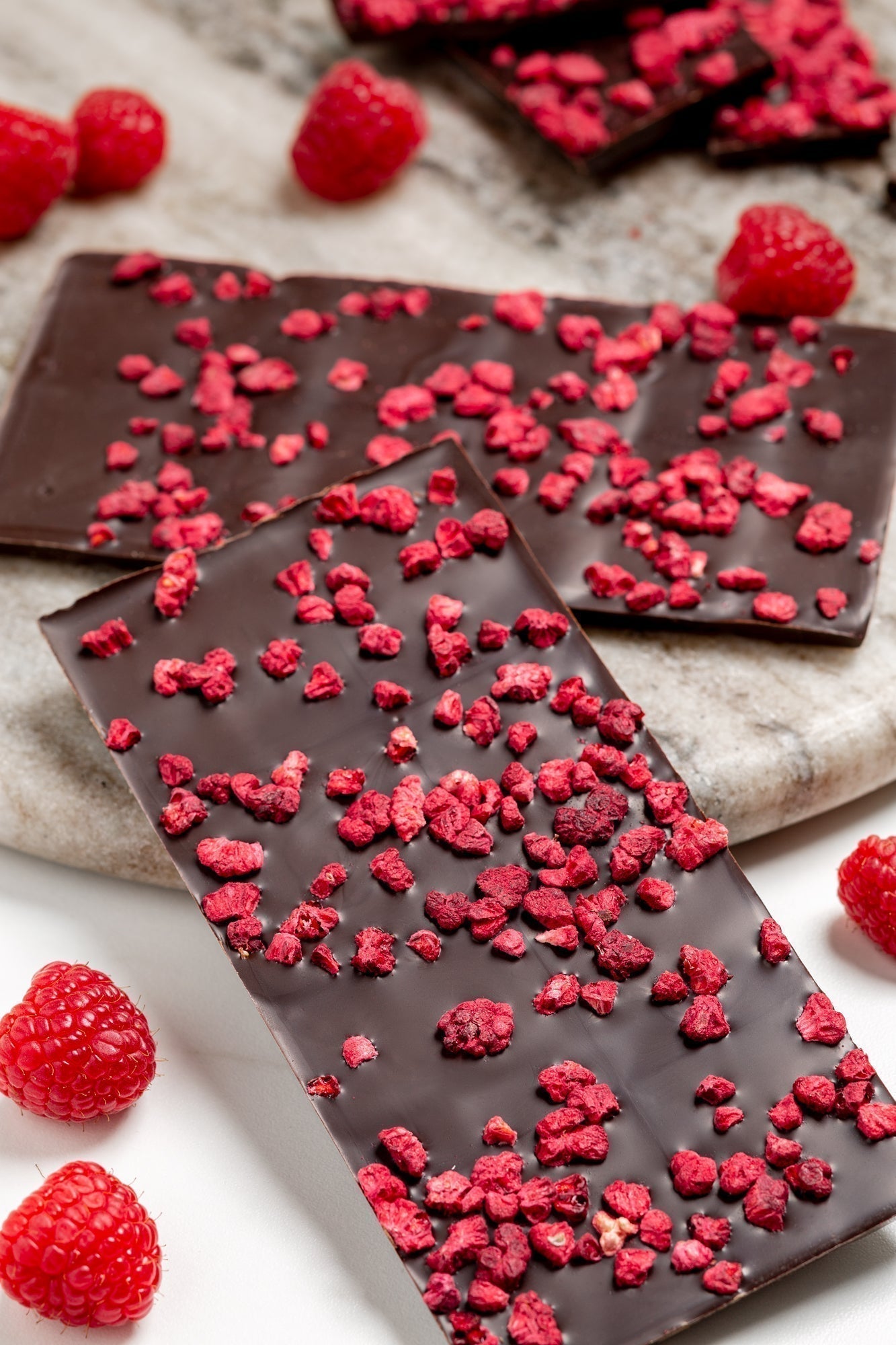 Raspberry Dark Chocolate Bar 