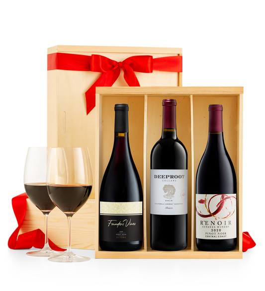 Radiant Reds Wine Crate